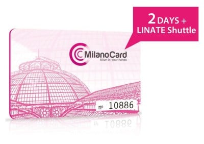 MilanoCard 2 days + Linate Shuttle