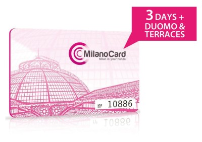 MilanoCard 3days + Duomo Ticket