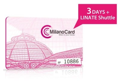 MilanoCard 3days + Linate Shuttle
